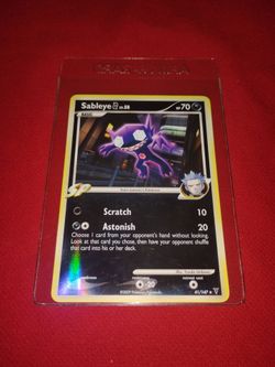 Rare Old Holo 2009 Pokemon - Sableye Foll / Hologram Card  #41/147