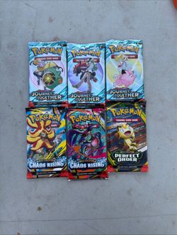 Lot of 6 booster packs
