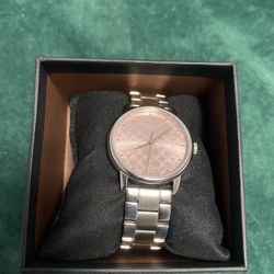 Pink RoseGold Coach Watch 