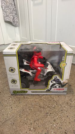 YAMAHA RAPTOR 700R REMOTE CONTROL CAR TOY KIDS IGNITE DIRT BIKE OFF-ROAD RC NEW