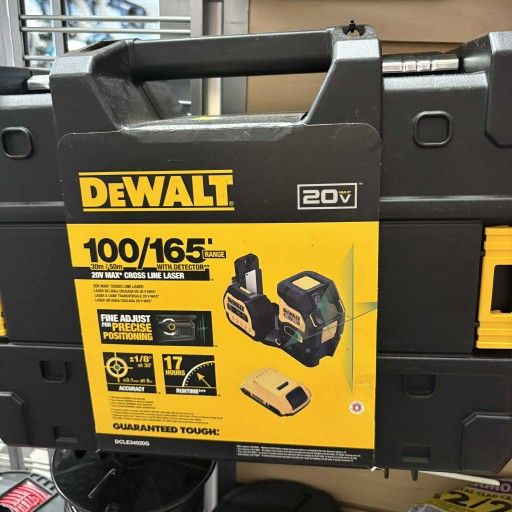 Dewalt New Laser 20v Battery And Charger