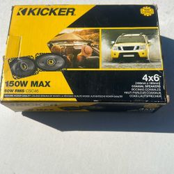 Kicker Coaxial Speakers 