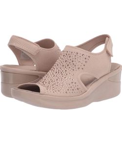 BZees.  This  pair is covered in reflective rhinestones Size 81/2  