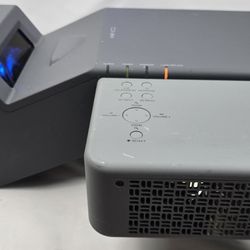 Sanyo PLC-XL51 Ultra Short Throw LCD Projector Tested Lamp Replace Light On