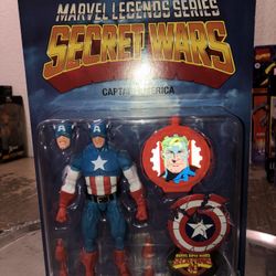 Marvel legends Secret War Captain America 