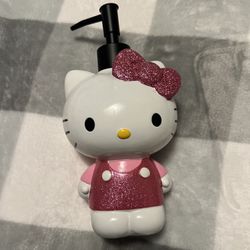 Hello Kitty Pink Soap /Lotion Dispenser