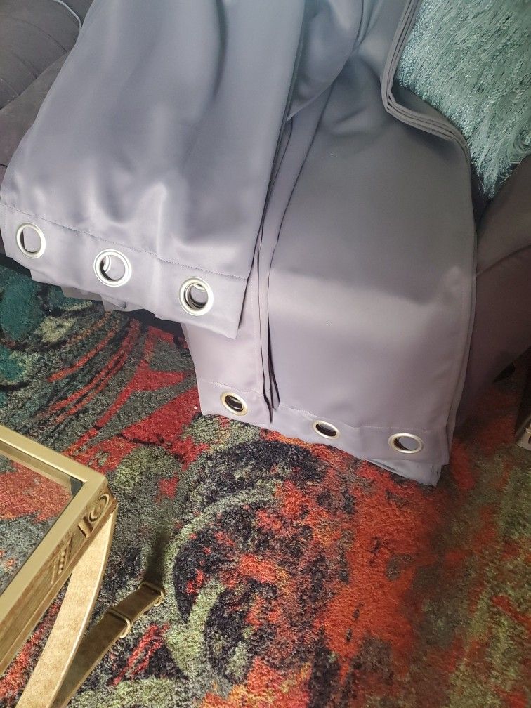 Gray Blackout Drapes