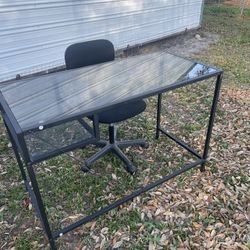 Office Desk In Good Condition With chair For, $50.00