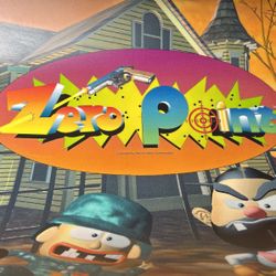 Zero Point Arcade Cabinet Sticker A lot 