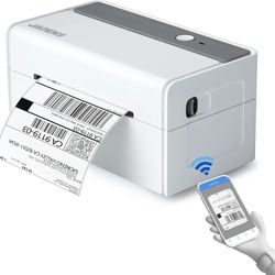 JADENS Bluetooth Thermal Label Printer -Wireless Shipping Label Printer