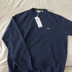 Lacoste Crewneck Sweater Size xl Fits Like A Large