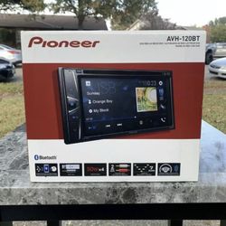 Pioneer AVH120BT 6.2 Inch Double Din 
