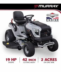 Murray MT200 42 in. 19.0 HP 540cc EX1900 Series Briggs and Stratton Engine Automatic Gas Riding Lawn Tractor Mower