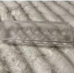 Clear Plastic Egg Storage Container
