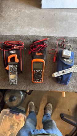Klein Tools Clamp Meter, Multimeter & Tempo Tone Tracer Set