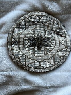 Chic Beaded Pouch Made In Czechoslovakia