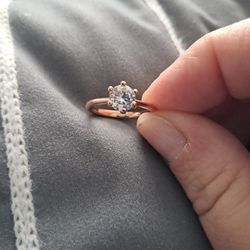 Rose Gold 10KGP Ring 