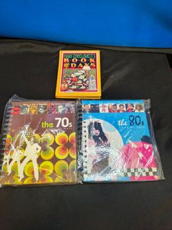 3 Books of Days 70's, 80's and Modern  (Brand New)