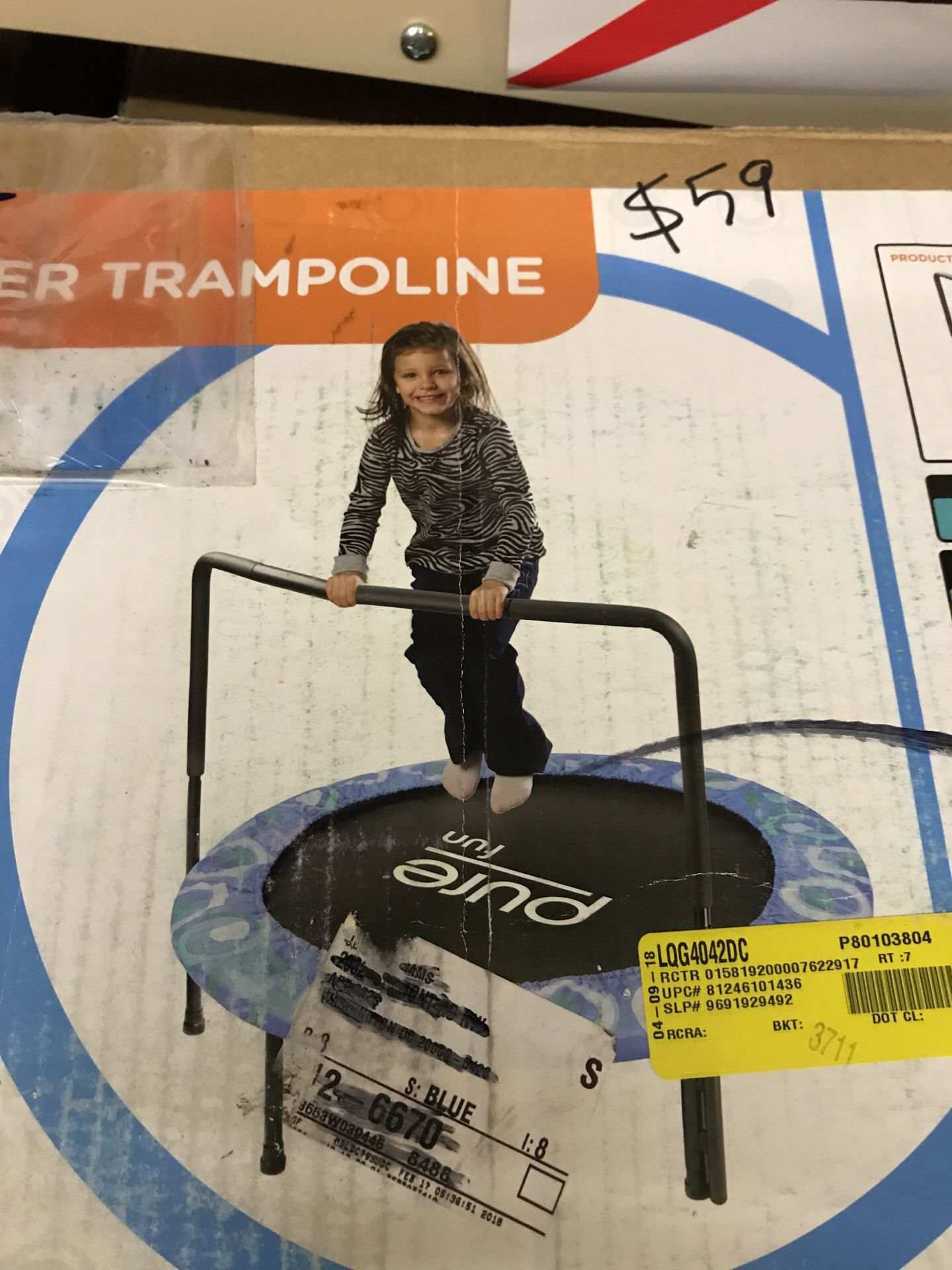 Kids Super Jumper Trampoline
