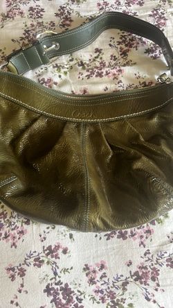 Coach Patent Leather Hobo Bag