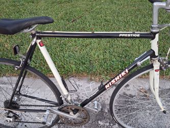 Vintage Nishiki prestige race bike - handmade Japanese race bike