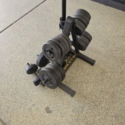 Weights/stand/barBell ( Hardly Used)