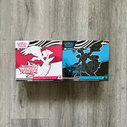 Pokemon Black Bolt & White Flare ETB Set