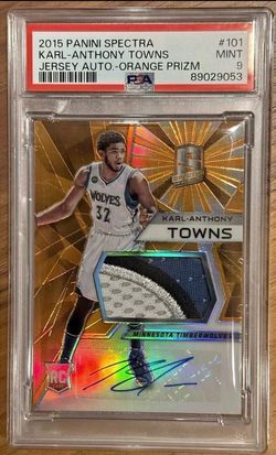 Karl Anthony towns card