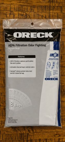 (6) New ORECK vacuum bags - Type CC