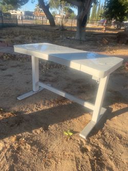 Glass Plug In Table/Desk