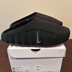Nike Mind 001 Slide Black Chrome Men’s Size 13 “Last 1 In Stock”