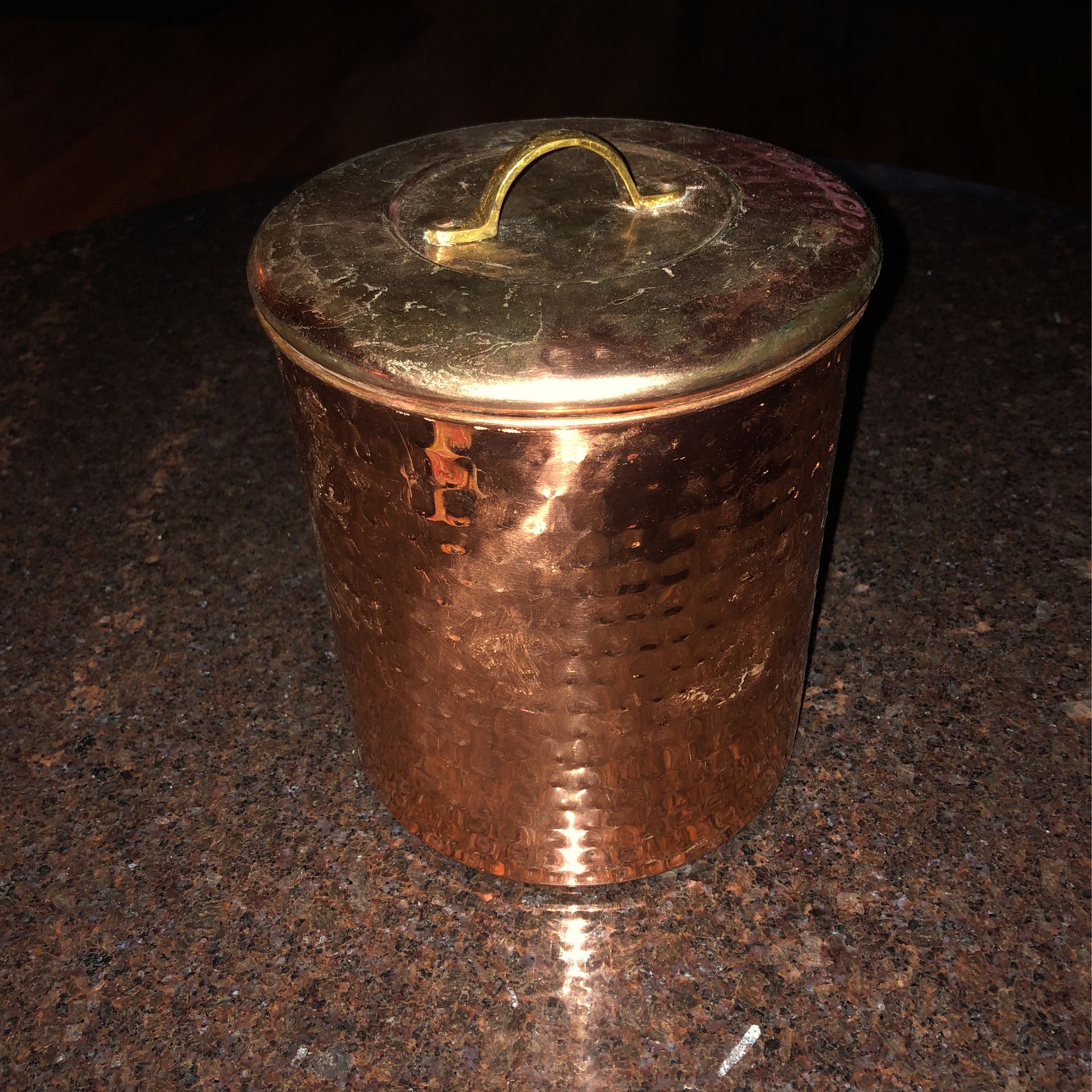 Copper Storage Containers