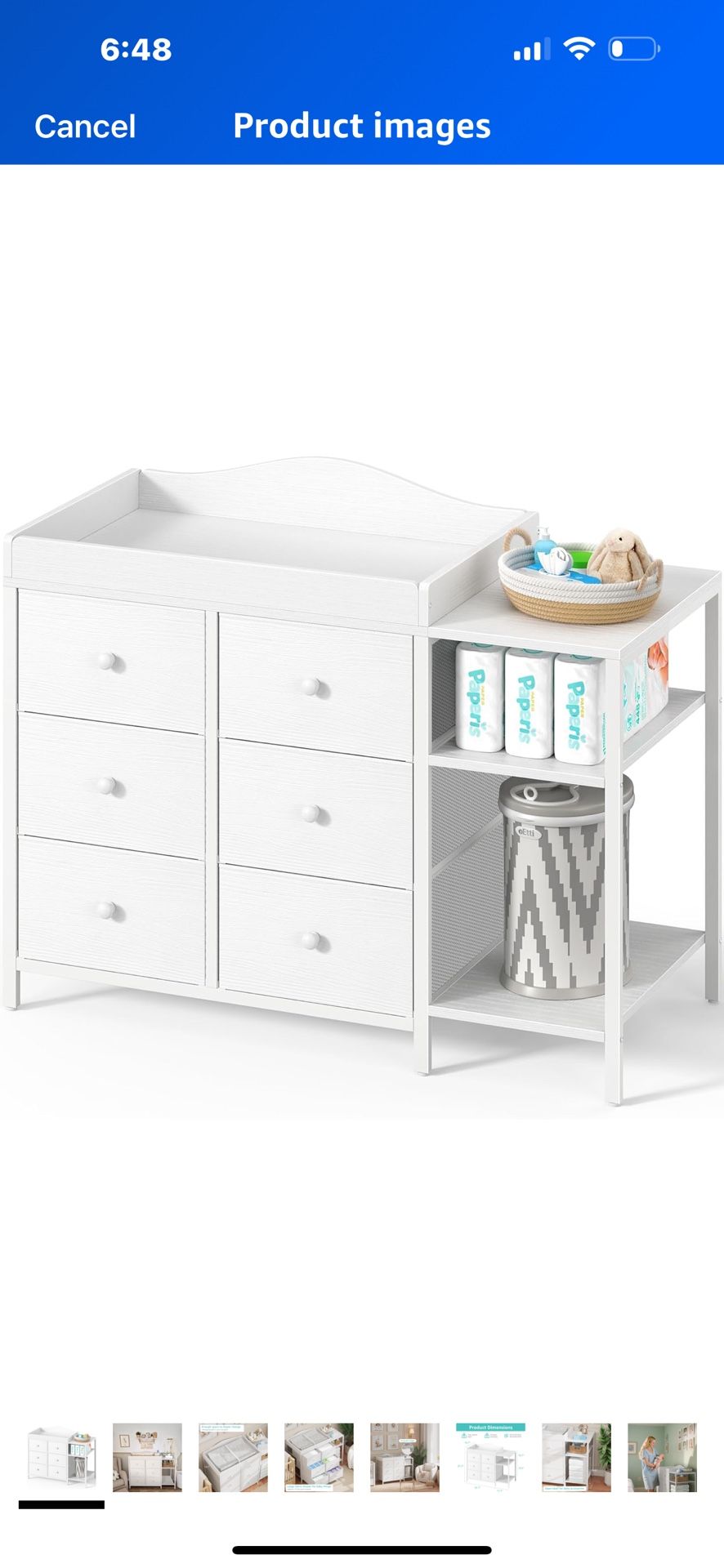 Baby Dresser With Changing Table 