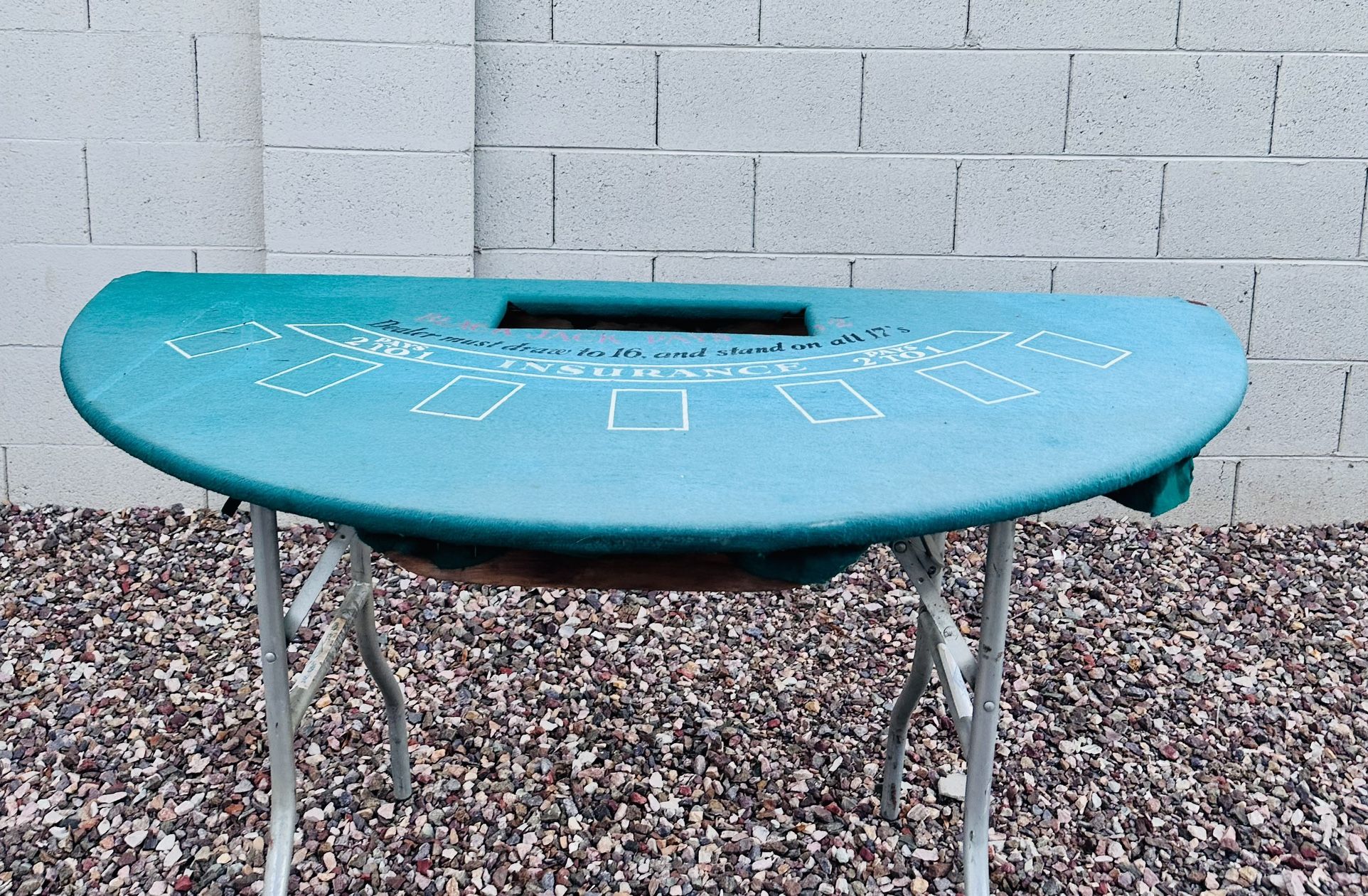 Poker Table Must Go Today First Come First Serve