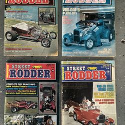 Street Rodder Magazine 1975.                                      January - December.        12 Issues 
