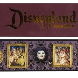 Disney Disneyland The Haunted Mansion 50th Anniversary Lenticular Pin Set
