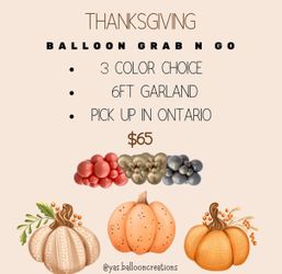 Thanksgiving balloons
