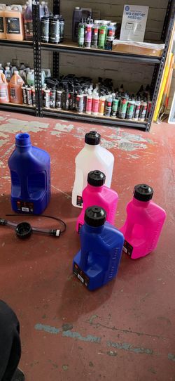 Smart Stop Liquid Container 2.5 gallon $45 each / 1.5 gallon $35 each