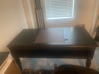 Desk and chair