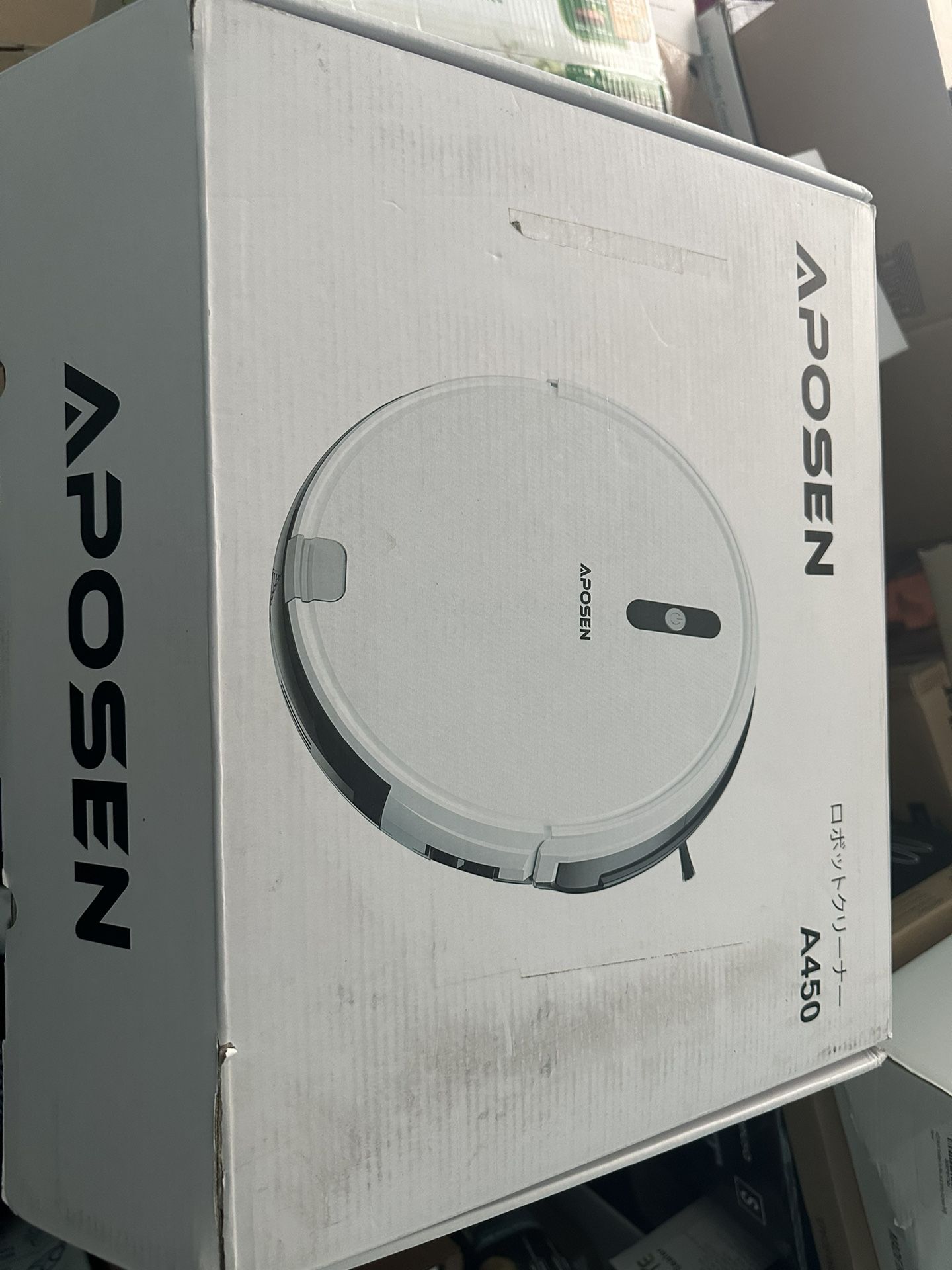 ロボット掃除機 APOSEN A450 ホワイト