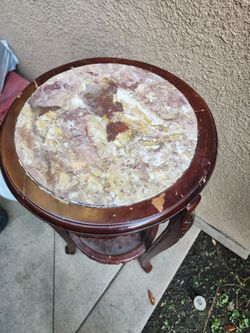 FREE Antique Marble Stand/Table