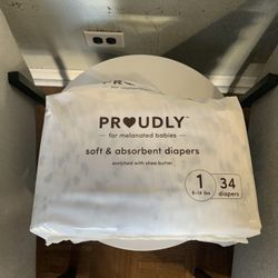 Free- Size 1 Diapers 