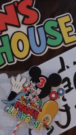 Mickeys Clubhouse Cake Topper