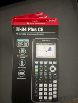 Ti-84 plus CE calculator *new