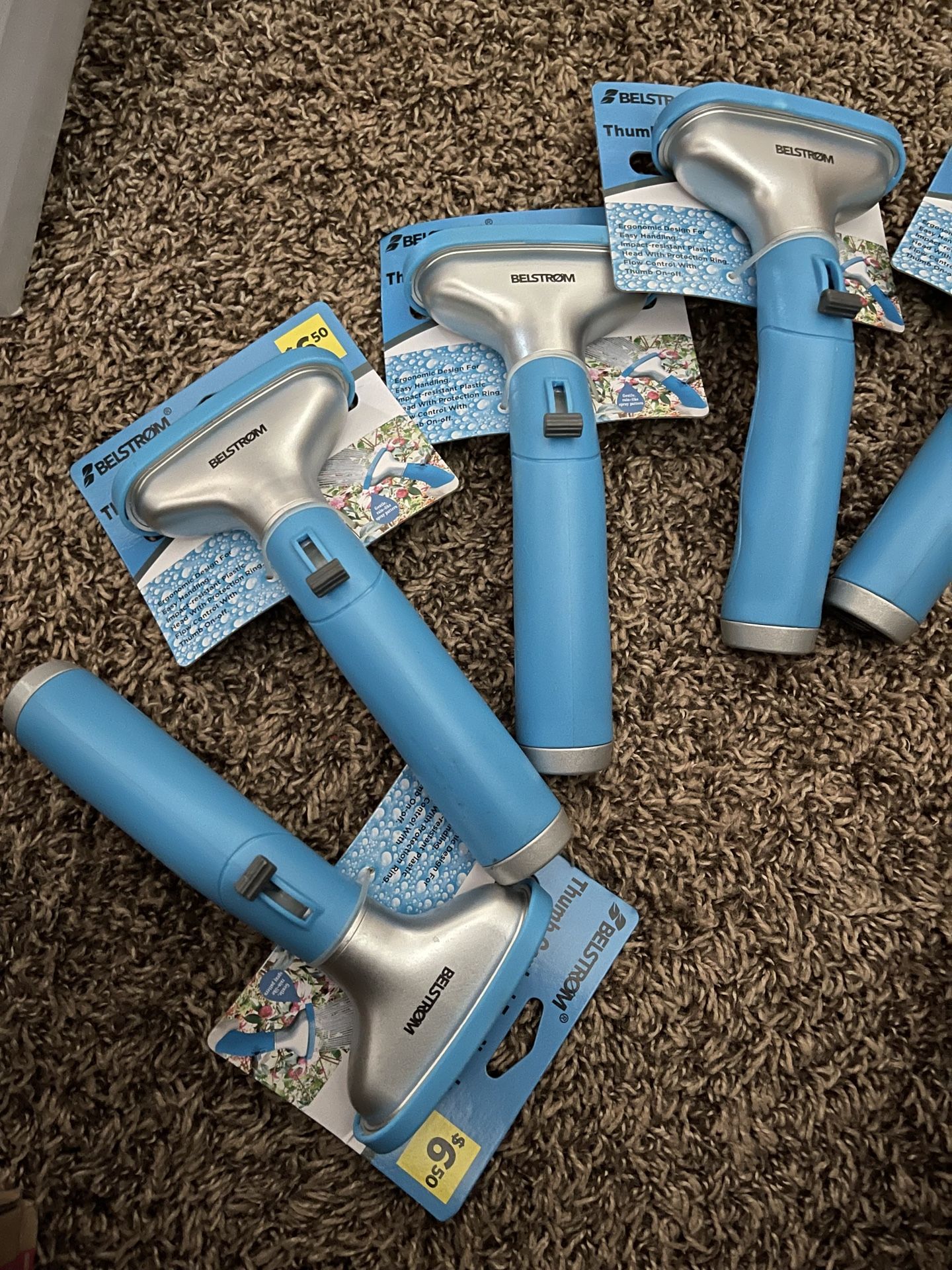 Thumb Control Fan Nozzle