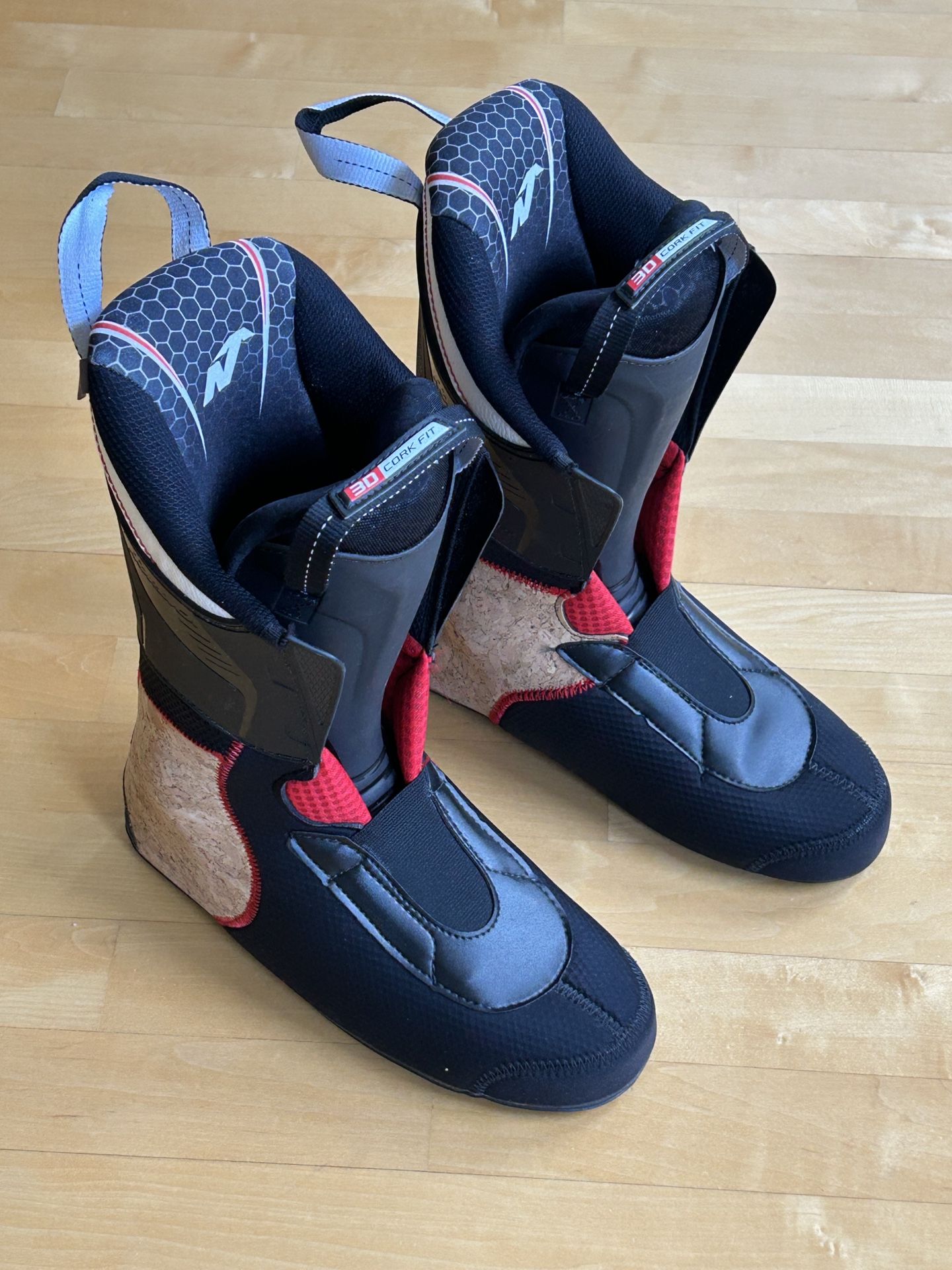 Nordia Speedmachine Cork Ski Boot Liner New size 25.5