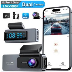 Brand New 4K Dash Cam Front and Rear