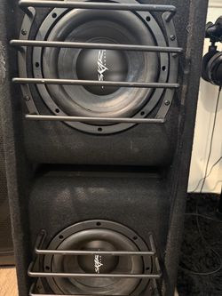 Dual 8” Skar Loaded enclosure