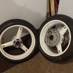 2003 Suzuki GSXR 600 Wheels