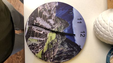 Peruvian Handmade analog wall clock Peru
